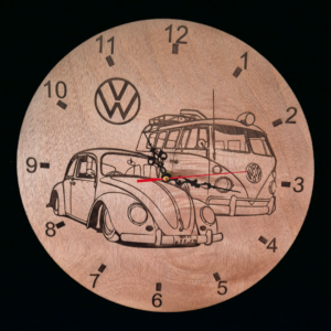 horloge en bois